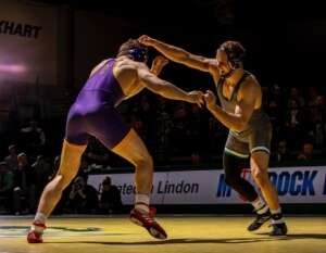 Wrestling team competes at Big 12 Championships